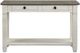 Homelegance® Granby Antique White Sofa Table with Rosy Brown Top -2