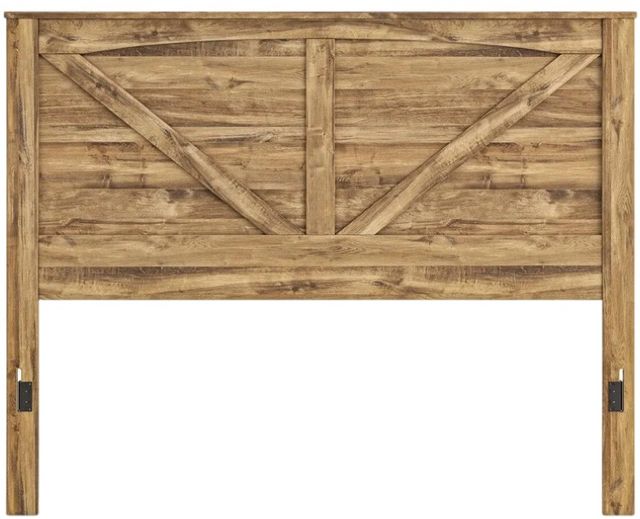 Signature Design by Ashley® Branstony Brown King Crossbuck Panel Headboard-0