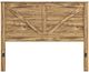 Signature Design by Ashley® Branstony Brown King Crossbuck Panel Headboard-0
