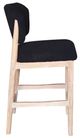 Nest Home Collections Hayder Himalaya Black/Natural Counter Stool-4