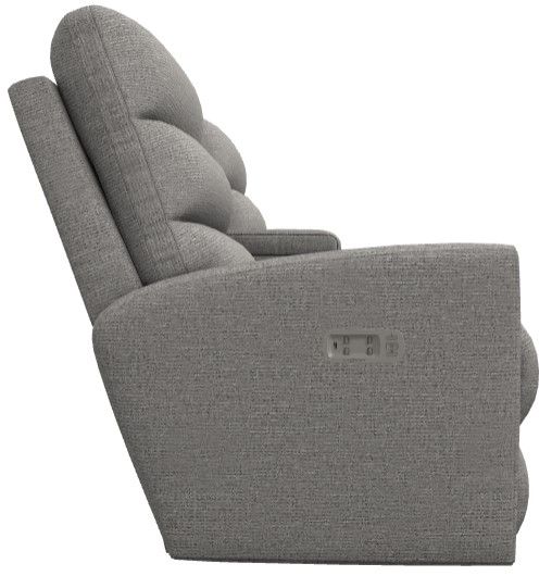 La-Z-Boy® Liam Twilight Power Wall Reclining Loveseat with Console, Headrest, and Lumbar-3