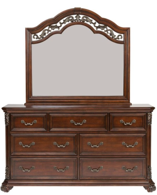 Liberty Furniture Industries Messina Estates Dresser and Mirror
