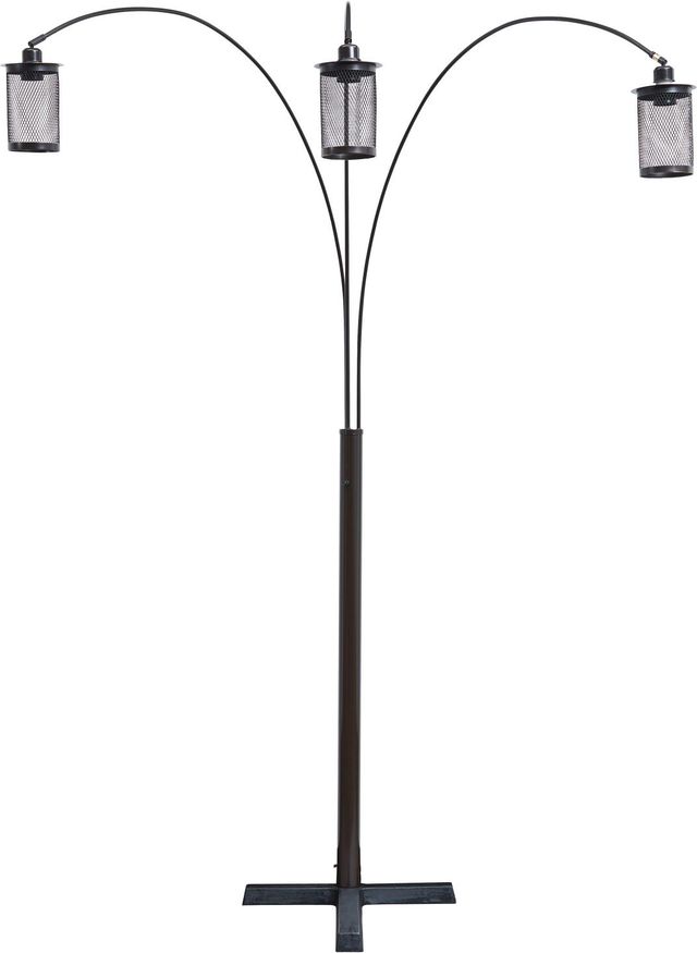Signature Design by Ashley® Maovesa Bronze Metal Arc Lamp-1