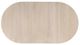 Furniture of America® Hines White Oak Oval Dining Table-2