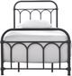Signature Design by Ashley® Nashburg Black Youth Twin Metal Rod Bed-3