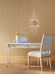 Currey & Company Chrysalis Clear/Contemporary Silver Leaf Chandelier-1
