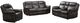Mazin Furniture Peabody Grey Upholstered Rocker Recliner-2