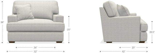La-Z-Boy® Paxton Parchment Chair and a Half-4