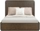 Flexsteel® Athens Chocolate Brown Queen Panel Bed-1