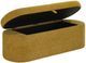 Crown Mark Philipa Gold Tweed Storage Bench-4