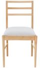 Bassett® Furniture Origins Phelps Natural Dining Chair with Cream Upholstered Seat-1