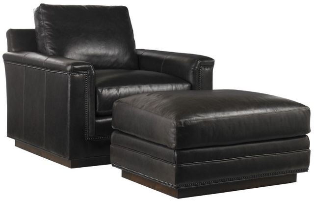 Lexington Home Customizable Balance Leather Ottoman-1