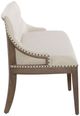 Liberty Furniture Americana Farmhouse Beige/Dusty Taupe Upholstered Shelter Dining Bench-3
