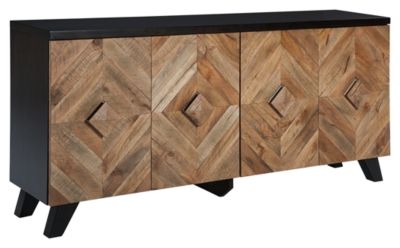 Signature Design by Ashley® Robin Ridge Two-Tone Brown Door Accent Cabinet-0