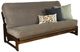 Kodiak Furniture Aspen Marmont Thunder/Reclaim Mocha Full Futon with Mattress-0