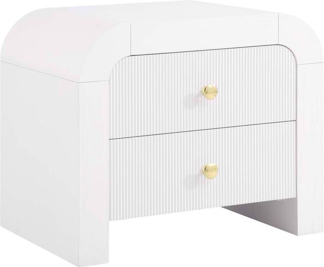 Meridian Furniture Artisto White Nightstand-1