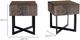 Moe's Home Collection Tiburon Natural Side Table with Black Metal Base-4