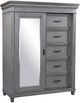 aspenhome® Caraway Aged Slate Sliding Door Chest-0