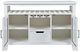 Jofran Inc. Urban Icon White Server-3