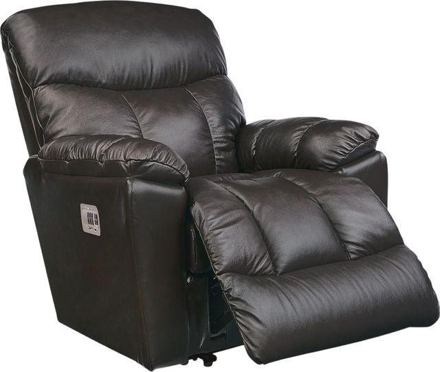 La-Z-Boy® Morrison Midnight Power Wall Recliner with Headrest and Lumbar-1