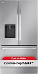 LG 36" 25.5 Cu. Ft. PrintProof™ Stainless Steel Counter-Depth French Door Refrigerator-3