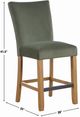 Steve Silver Co. Artemis Green/Sand Counter Stool-2
