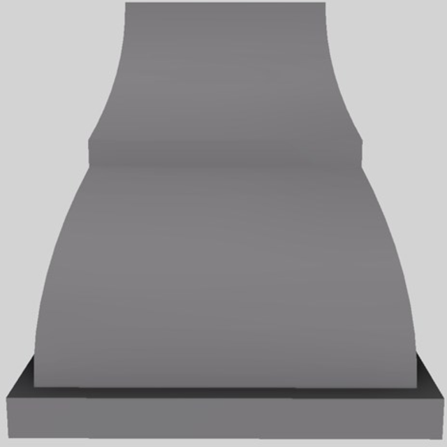 Vent-A-Hood® Designer Series 54" Biscuit Island Range Hood-2