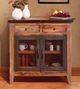 International Furniture Direct Antique Multi-Colored Server-4