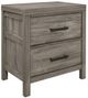 Mazin Furniture Bainbridge Gray Nightstand-1
