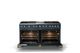 Viking® 5 Series 60" Squall Pro Style Dual Fuel (NG) Range with Brushed Brass Trim-1