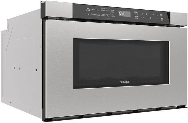Sharp® 1.2 Cu. Ft. Stainless Steel Microwave Drawer-5