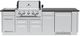 Broil King® Imperial™ S 590iF Stainless Steel Liquid Propane Outdoor Kitchen Kit-0