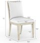 A.R.T. Furniture® Cotiere Linen/White Side Chair-2