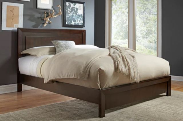 Modus Furniture Element Chocolate Brown King Platform Bed-1