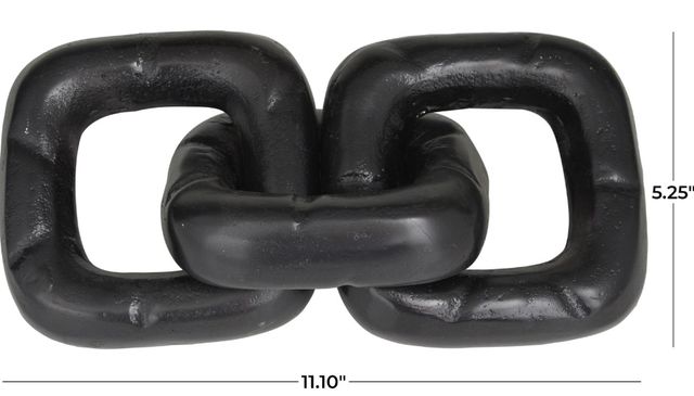 Deco Marche U Select Black The Novogratz Chain Sculpture-3