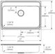Elkay Lustertone® Classic Lustrous Satin 31" x 22" x 6-1/2" 1-Hole Single Bowl Drop-In ADA Sink-2
