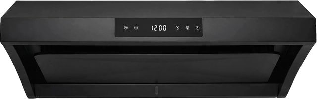 Hauslane Chef Series 30" Matte Black Undercabinet Range Hood with Auto Steam Clean-0
