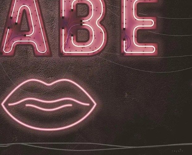 Classy Art Neon Boss Babe by Sophie Six Wall Art-1