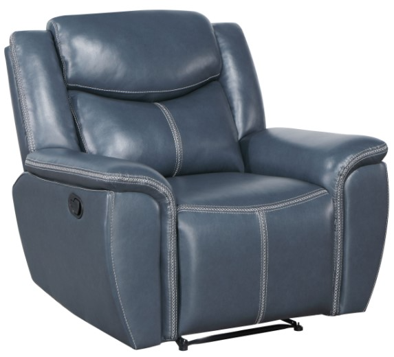 Coaster Sloane Blue Motion Recliner Chair M H Appliance