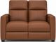 Flexsteel® Broadway Cinnamon Power Reclining Loveseat with Power Headrests-1