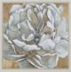 StyleCraft Emerging Bloom Gray/Light Gray Wall Art-1