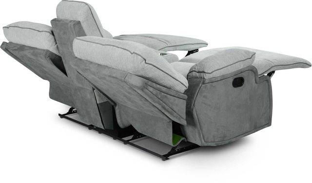 Steve Silver Co. Cyprus Cloud/Shadow Grey Manual Reclining Loveseat-1