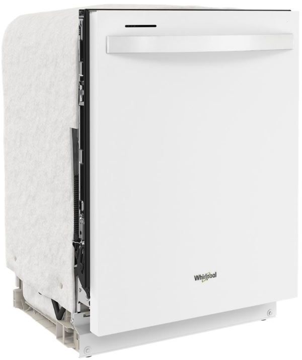 Whirlpool® 24" White Built In Dishwasher-3