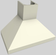 Vent-A-Hood® 42" Biscuit Wall Mounted Range Hood-4