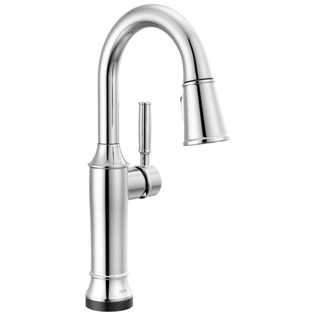 Delta Renaldi® Lumicoat® Chrome Touch2O® Technology  Bar/Prep Faucet with Touchless Technology-0