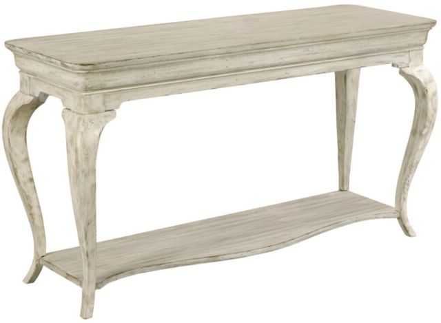 Kincaid® Selwyn Kelsey Cottage White Sofa Table-0