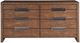 Universal Explore Home™ New Modern Medium Brown Atlas Drawer Dresser-1