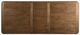 Furniture of America® Mandal 7-Piece Chestnut Rectangular Dining Table Set with White Chairs-4
