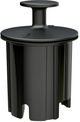 Moen® GX Series 0.75 HP Batch Feed Black Garbage Disposal-3