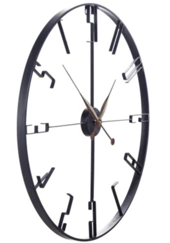 Stylecraft Black Wall Clock-0